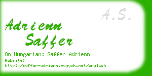 adrienn saffer business card